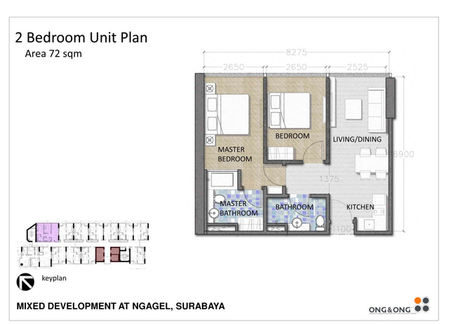 Jual apartemen lux harga murah di surabaya marvel city ...