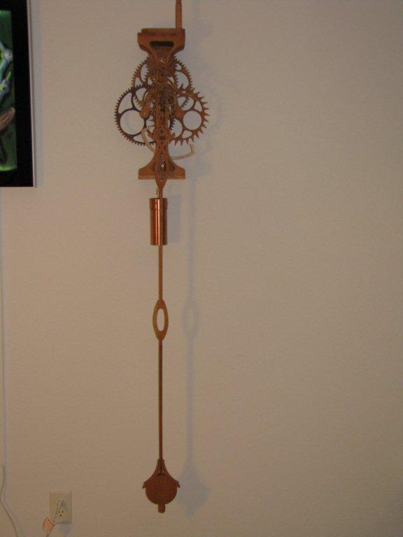 Clayton Boyer Tocks Elegant Pendulum Length Solution