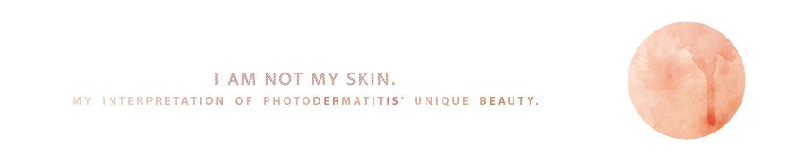 I am not my Skin \\  My interpretation of photodermatitis’ unique beauty