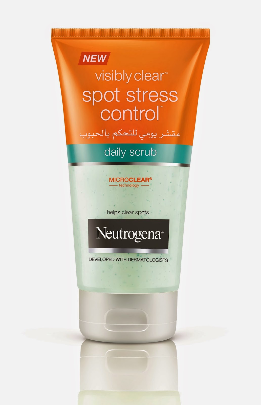 Review Neutrogena Visibly Clear® Spot Stress Control Daily Scrub