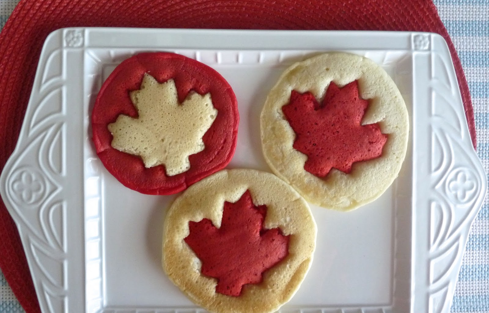 Canada Day Pancakes