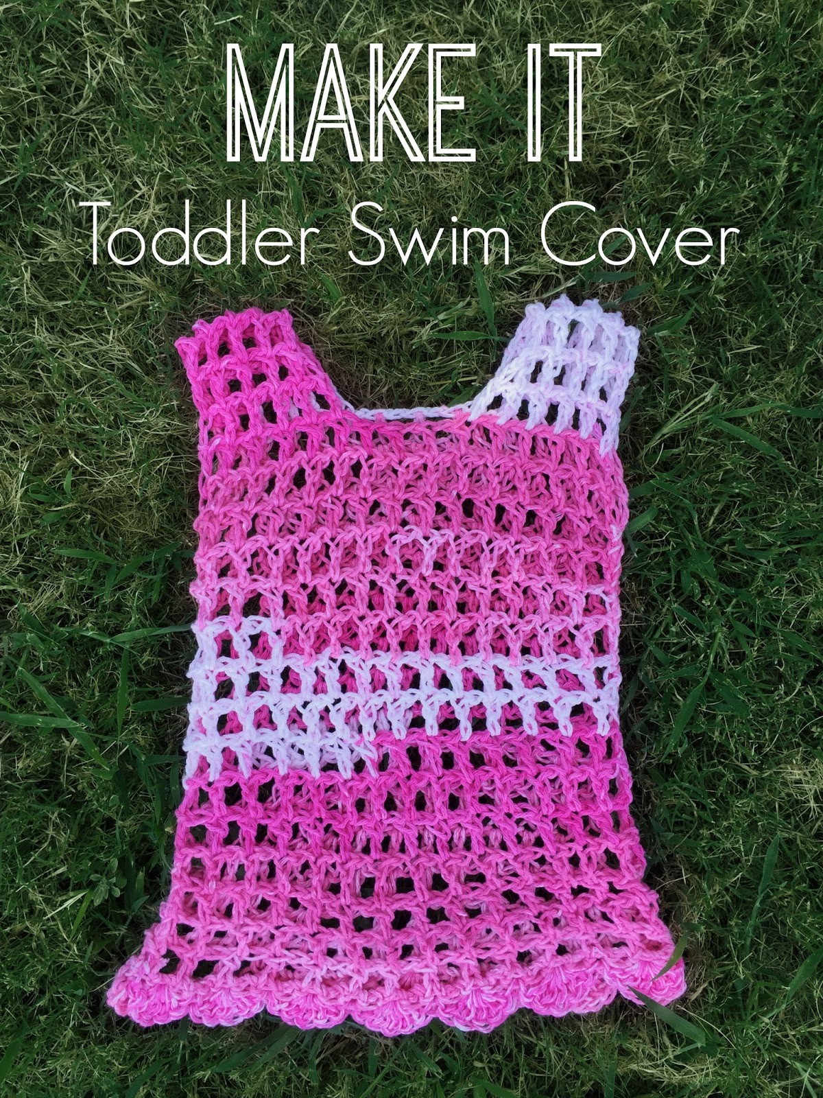 Crochet Toddler Swim Cover