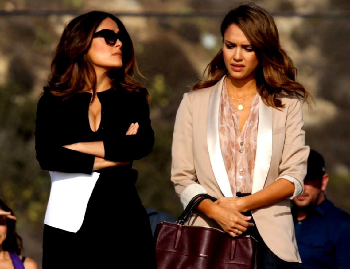 Salma Hayek and Jessica Alba Love Triangle YouTube Salma Hayek and Jessica Alba Love Triangle YouTube