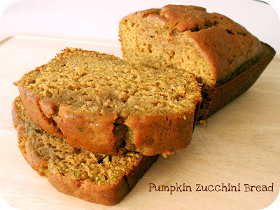 Pumpkin Zucchini Bread