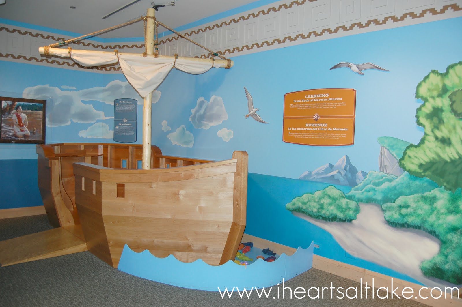 I Heart Salt Lake Childrens Interactive Exhibit at the Church History