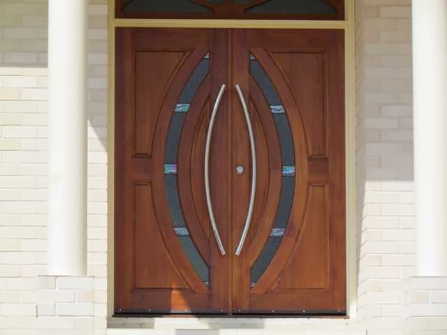 Wooden Exterior Door Design
