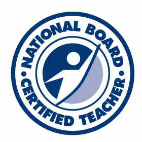 National Board Certified Teacher Since November 15, 2014