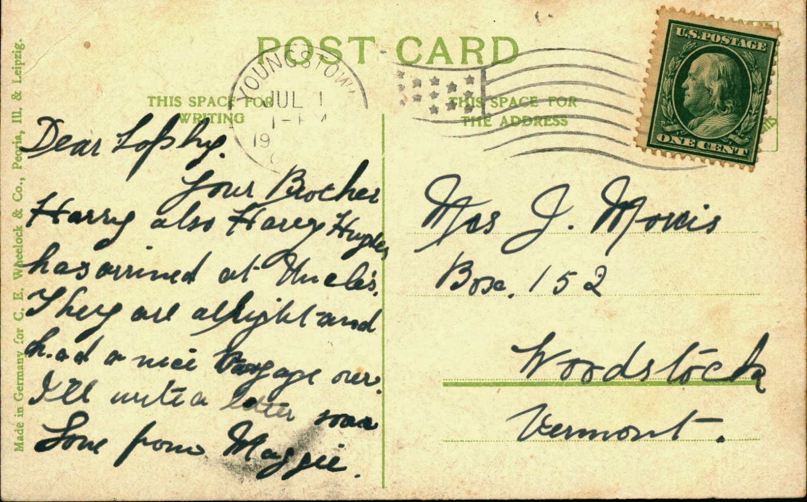 Library Postcards Carnegie Library, East Liverpool, Ohio