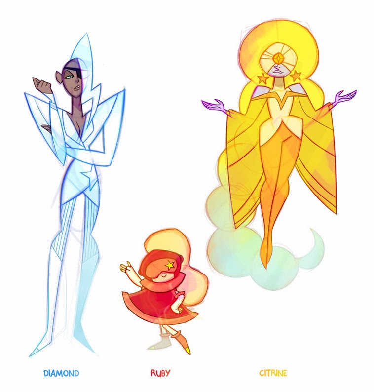 Dou Hong Steven Universe Crystal Gems