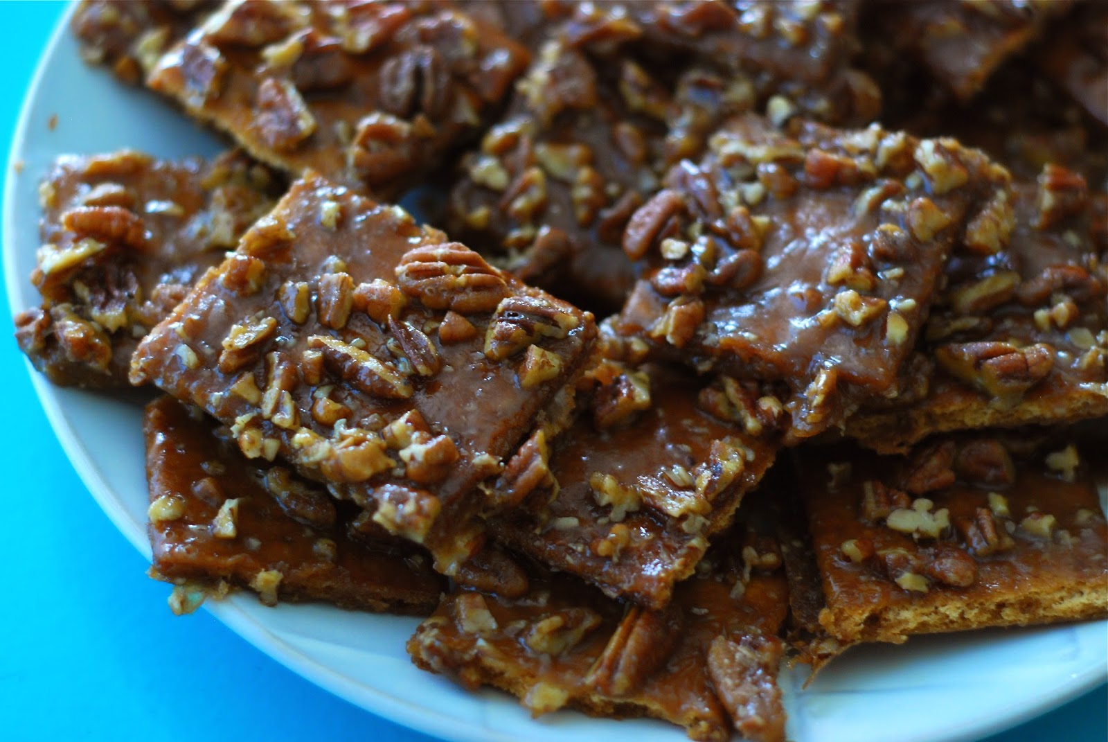 better than i could have imagined Easy Graham Cracker Pralines