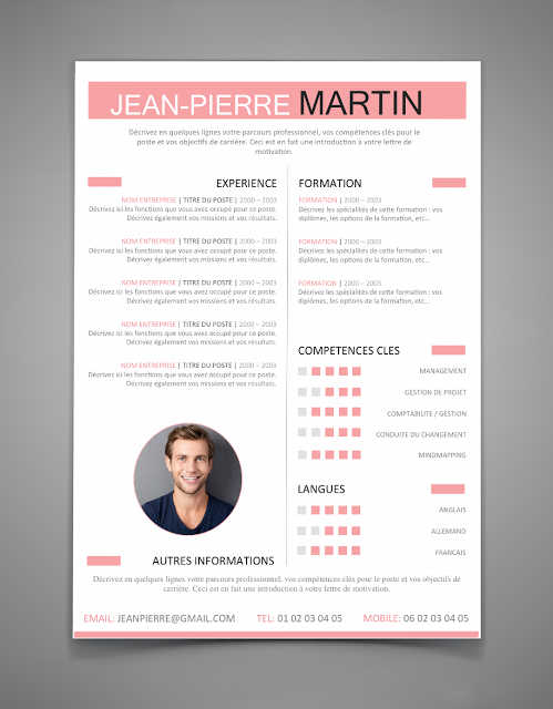 cv gratuit 2017