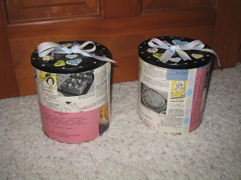 Better Budgeting Recycle Coffee Cans Retro Gift Containers