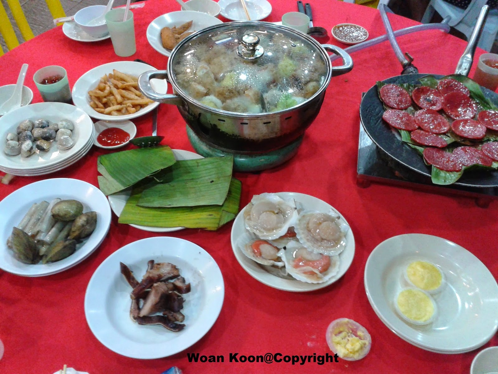 QQ BBQ Steamboat Restaurant Kepong Woan Koon Colourful Life
