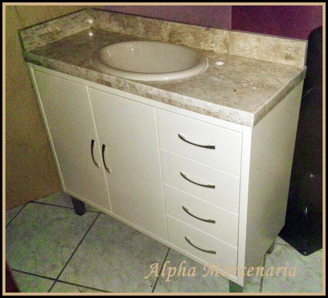 ALPHA MARCENARIA MÓVEIS SOB MEDIDA Armário de Banheiro em Artesanato Xique ~ ALPHA MARCENARIA MÓVEIS SOB MEDIDA Armário de Banheiro em