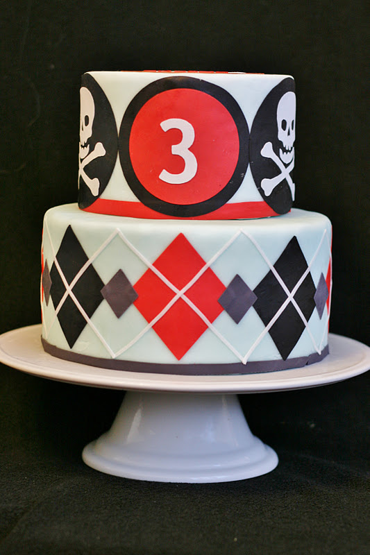I Wish That I Had Jessie's Cakes Pirate Cake {Omaha Birthday Cakes}