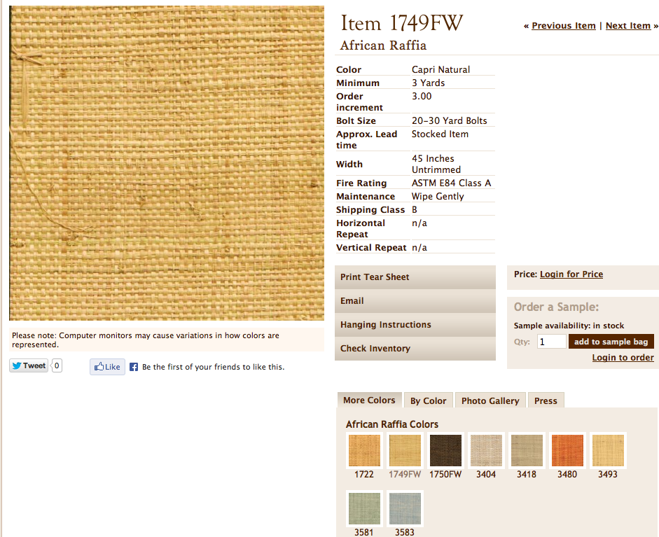 My Notting Hill What About Raffia Instead?