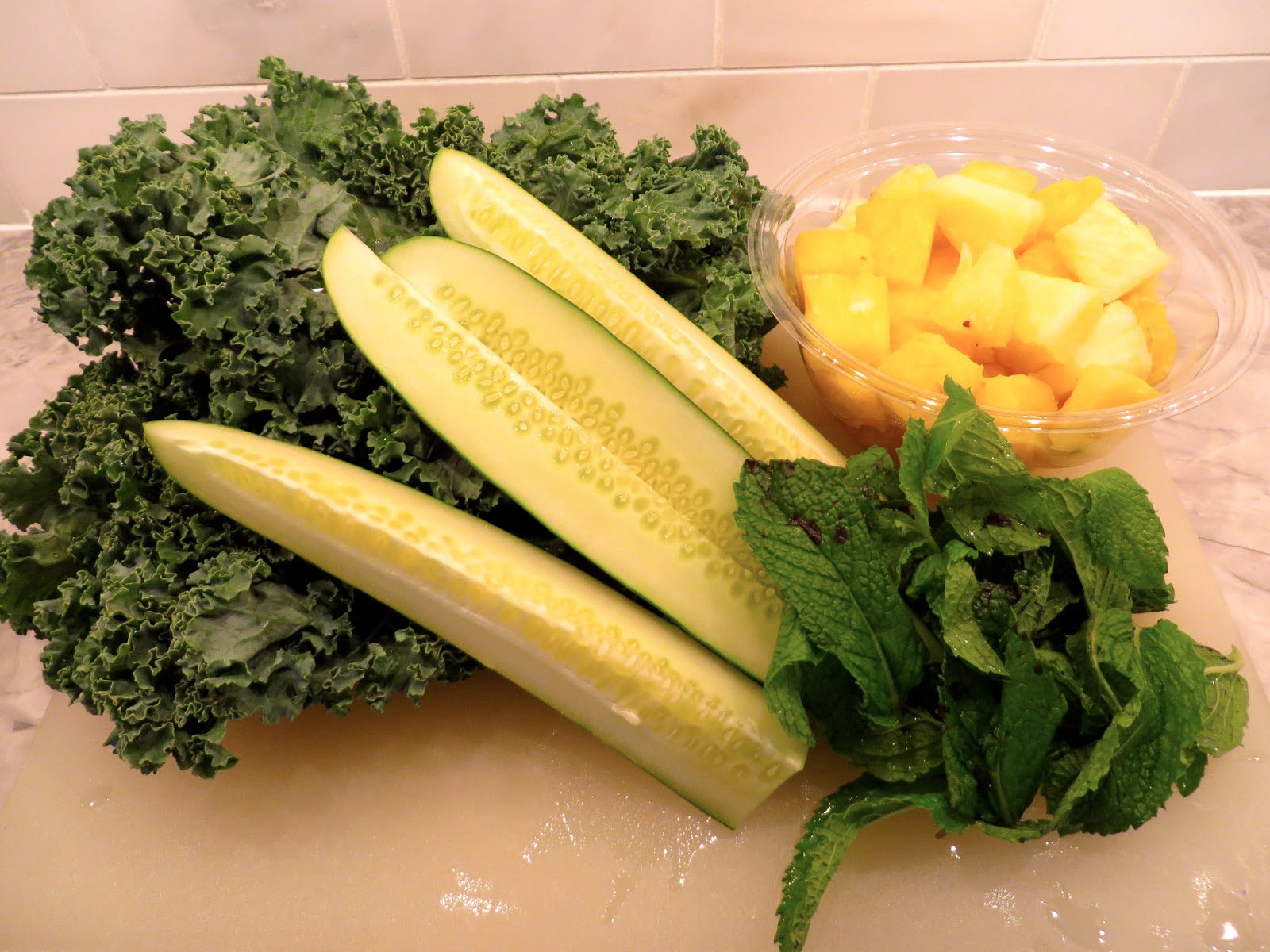 The Wooden Spoon Diaries Pineapple, Cucumber & Kale Juice