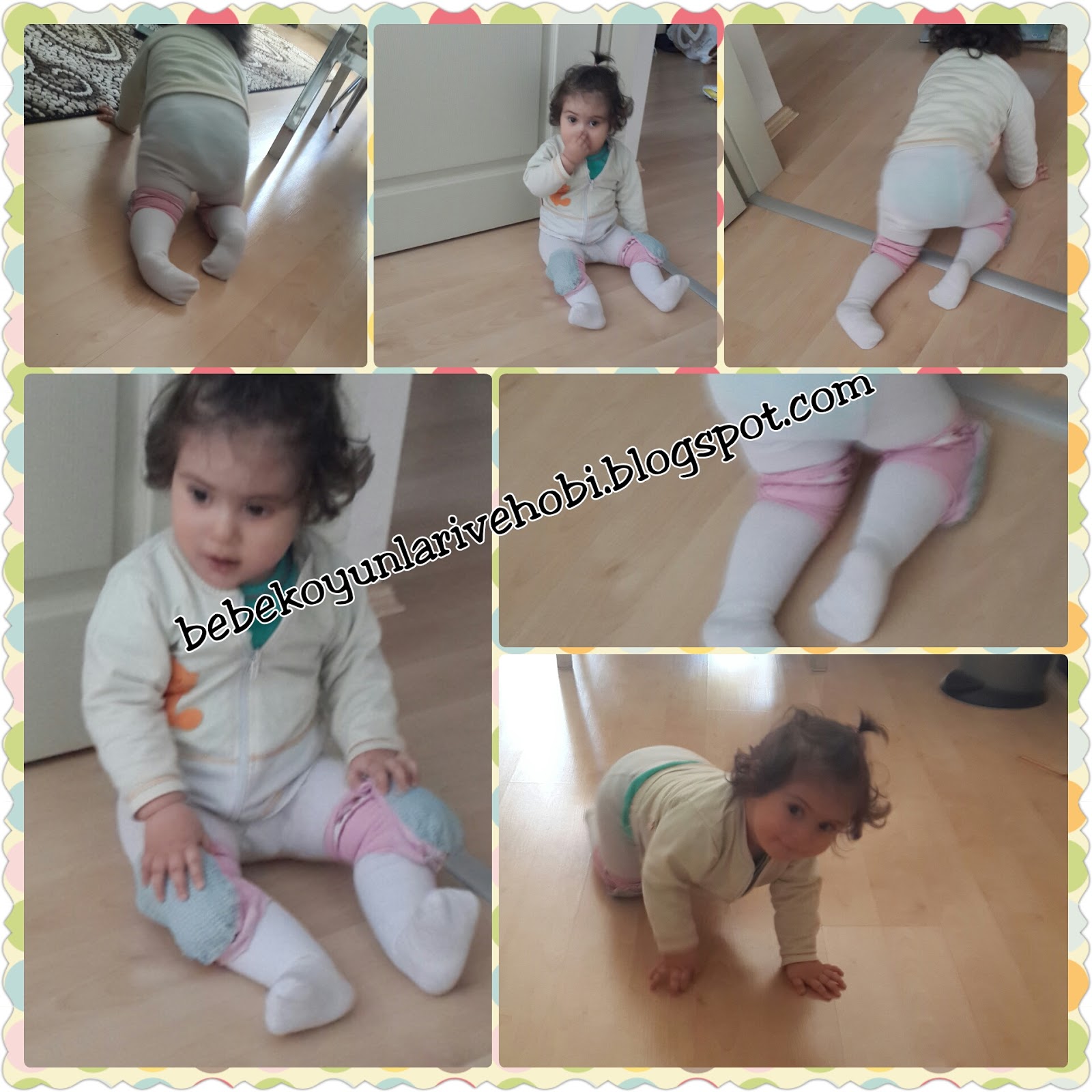 Elifce Bebek Oyunlari Ve Hobi Emekleme Dizligi Yapimi Crawling Knee Pad Construction