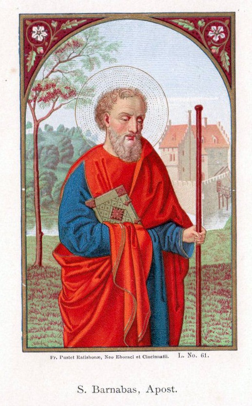 Tous les saints du paradis Saint Barnabé