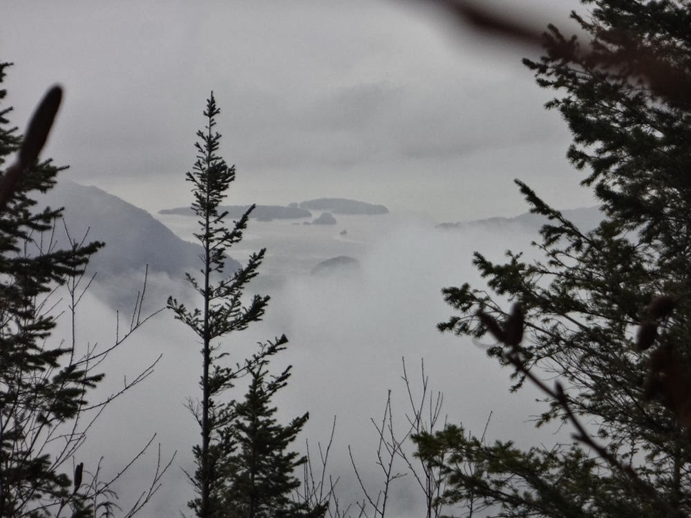 Howe Sound from Brunswick Mountain