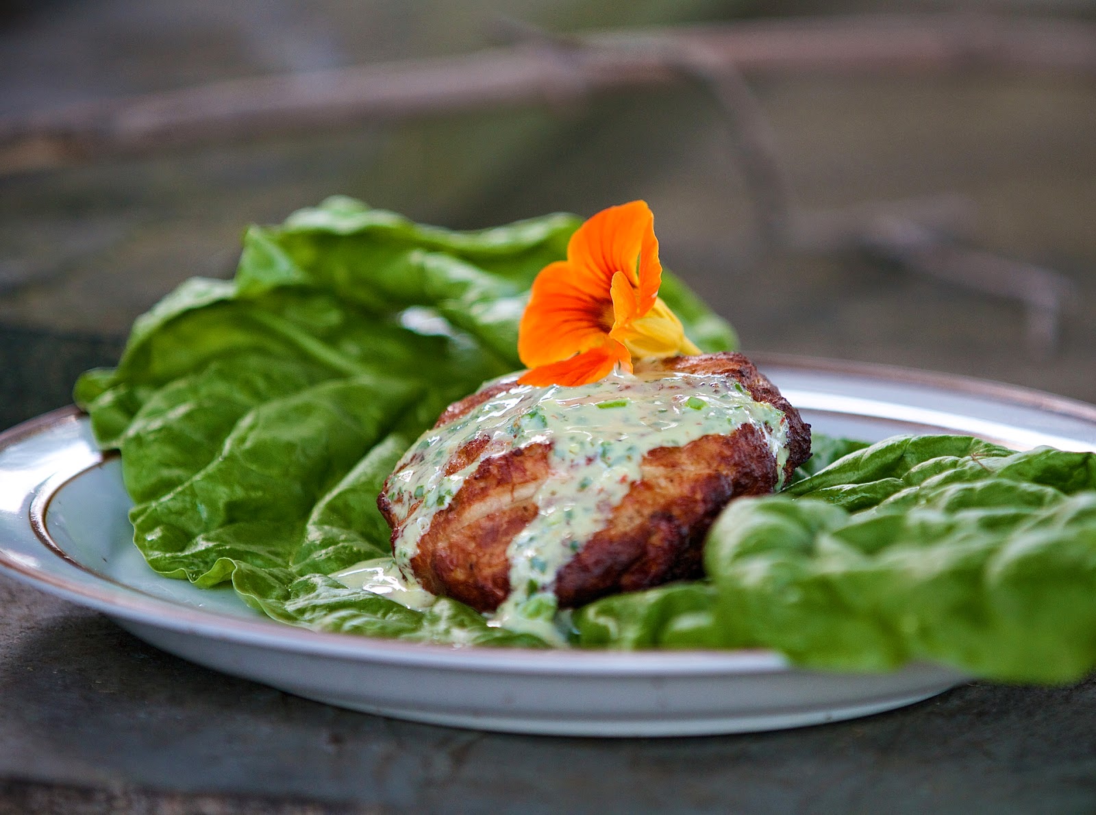 Turkey Burger with Herbed Yogurt Sauce » Local Food Rocks