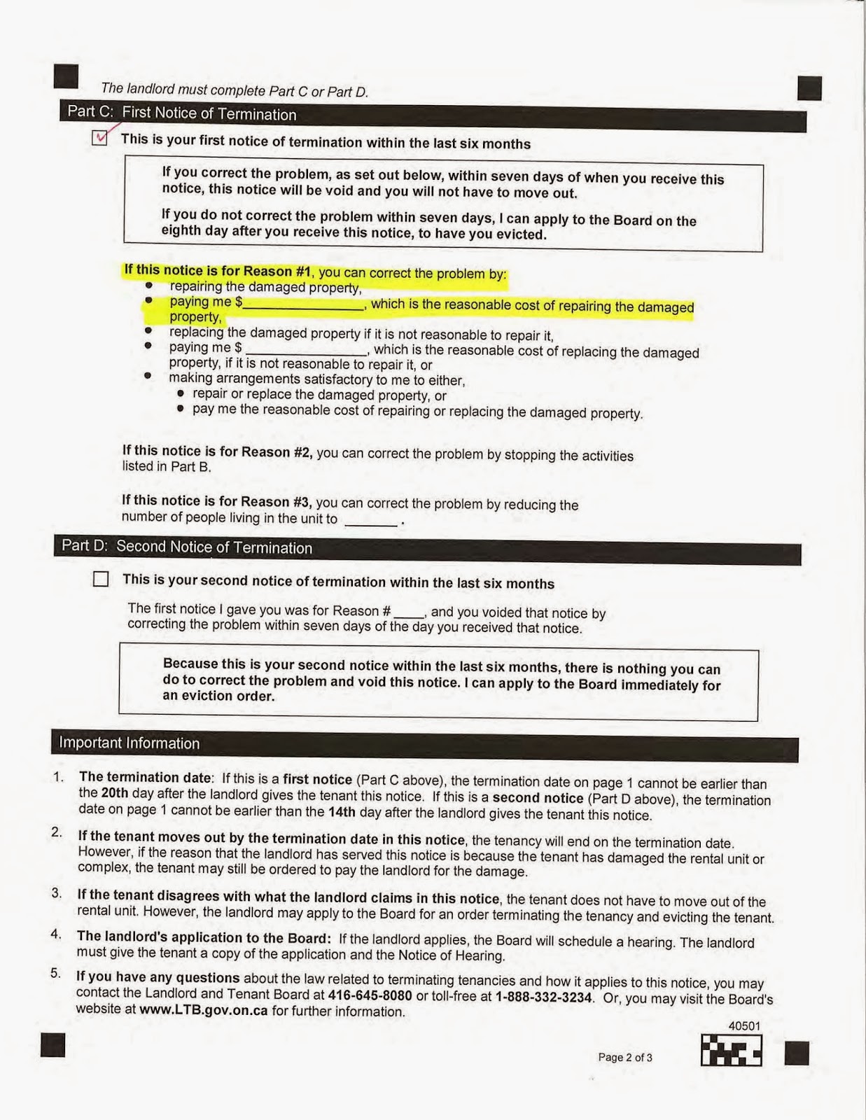 nc notice of default to tennant template nc notice of default to tennant template