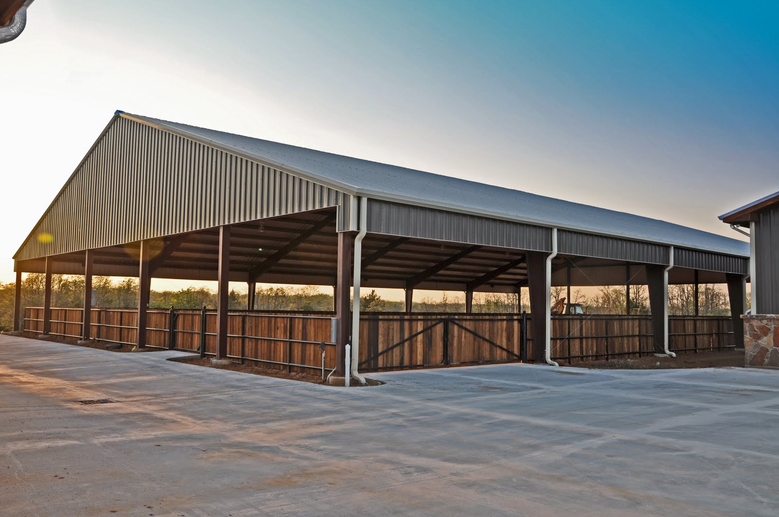 Sarah Boyd Realty North Texas Real Estate Custom Horse Barn, Covered