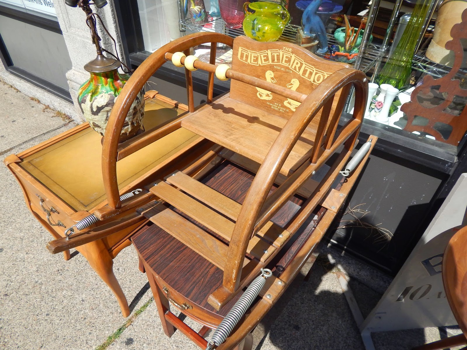 13909 Antiques Vintage 1950's Teeter Totter