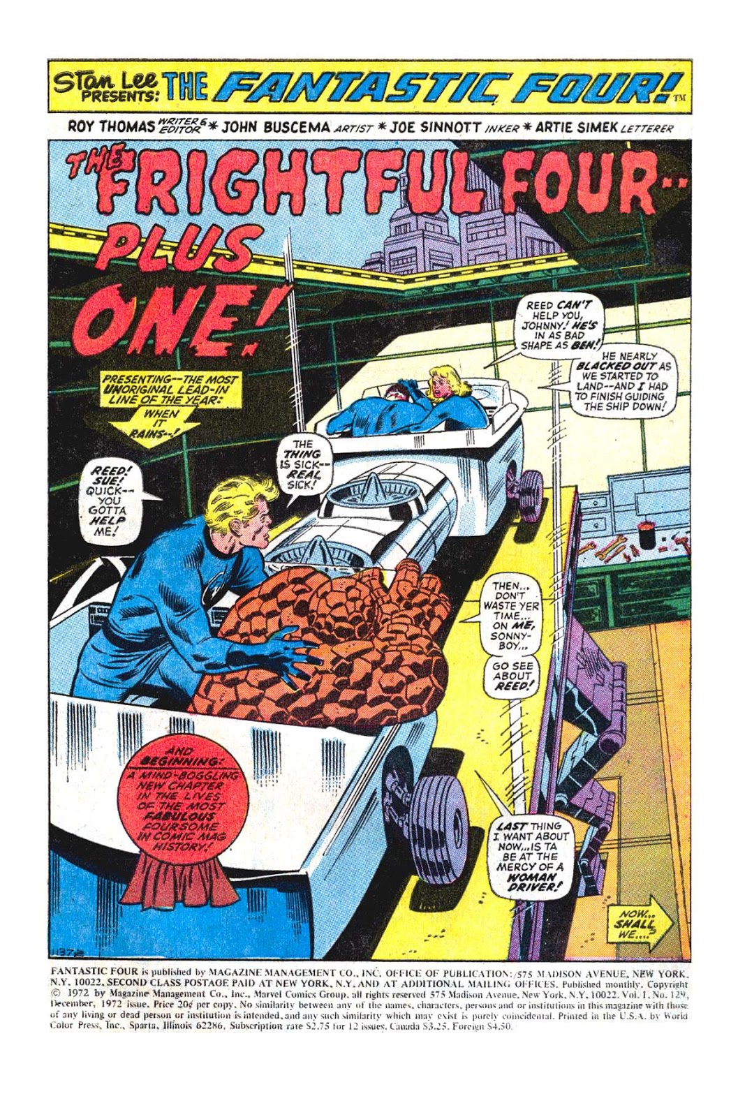 Diversions of the Groovy Kind Making a Splash John Buscema's