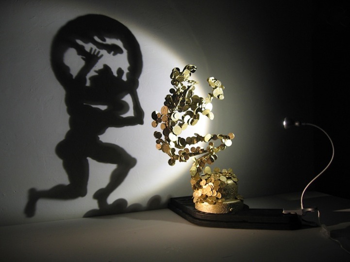 Bytes Shadow Sculptures