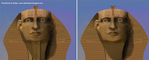 The Sphinx:  Beard or No Beard?  You Decide!