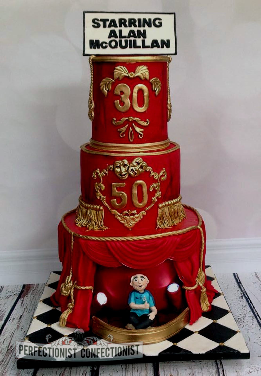 The Perfectionist Confectionist Alan Gaiety Birthday Cake