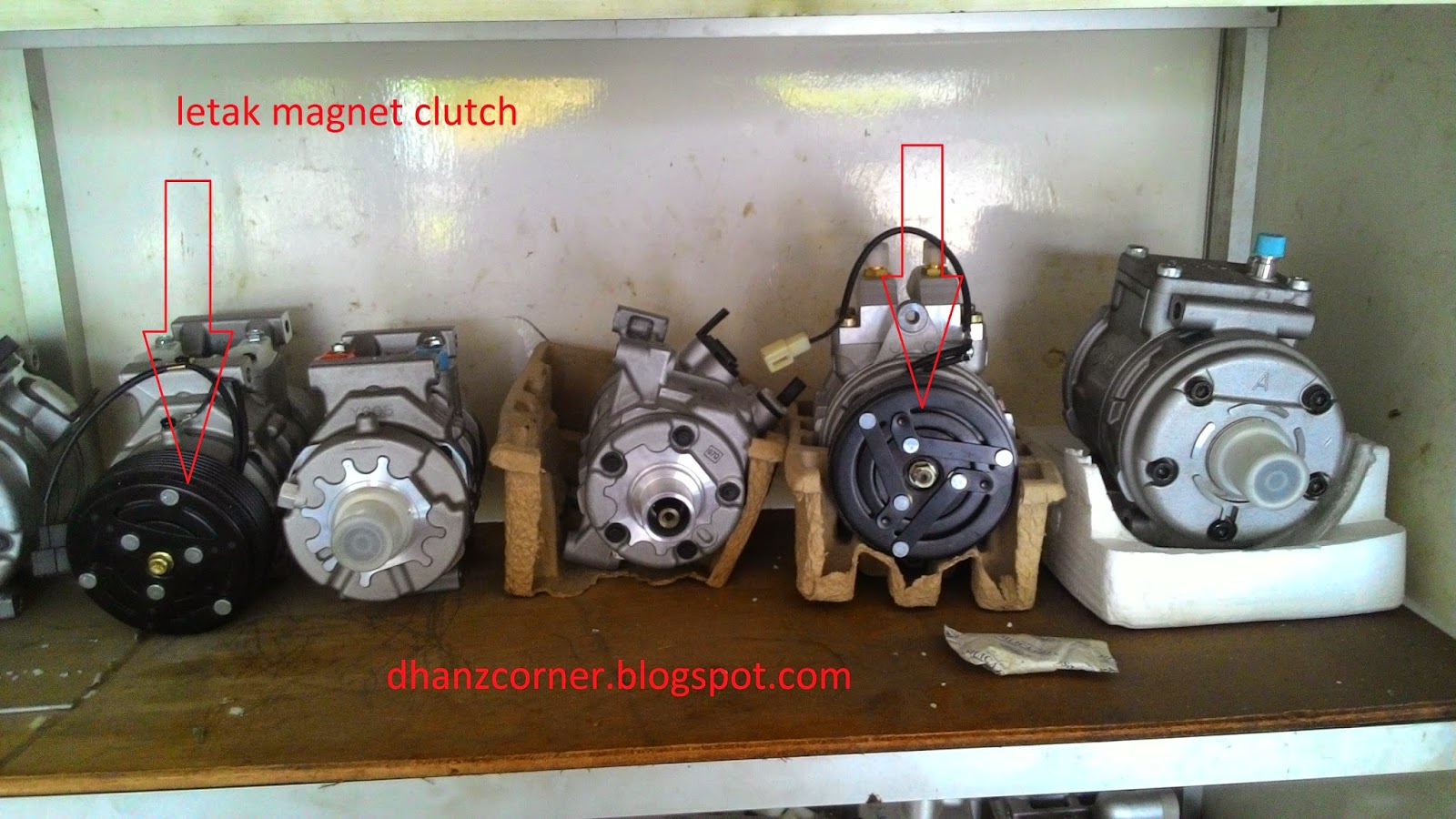 Clutch Komponen Sistem Kelistrikan Pada Kompresor AC Mobil