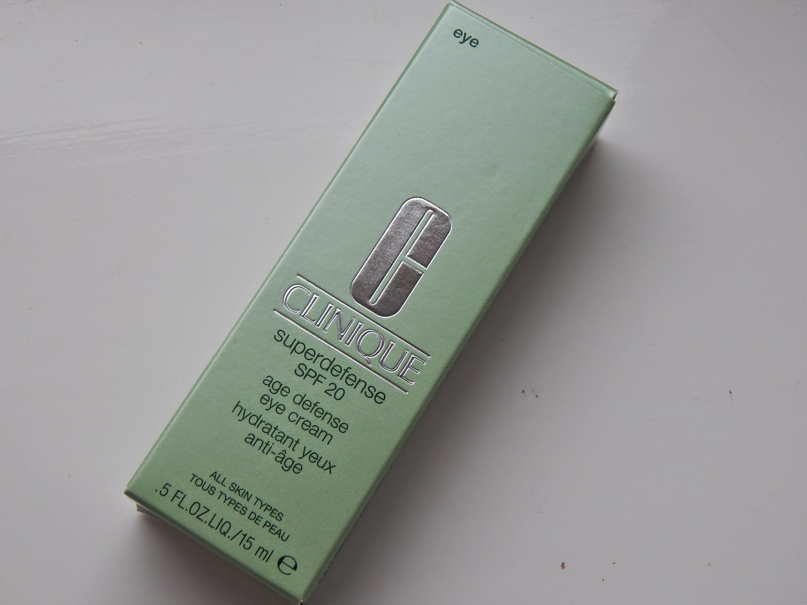 Clinique Superdefense Age Defense Eye Cream Charlotte Elizabeth