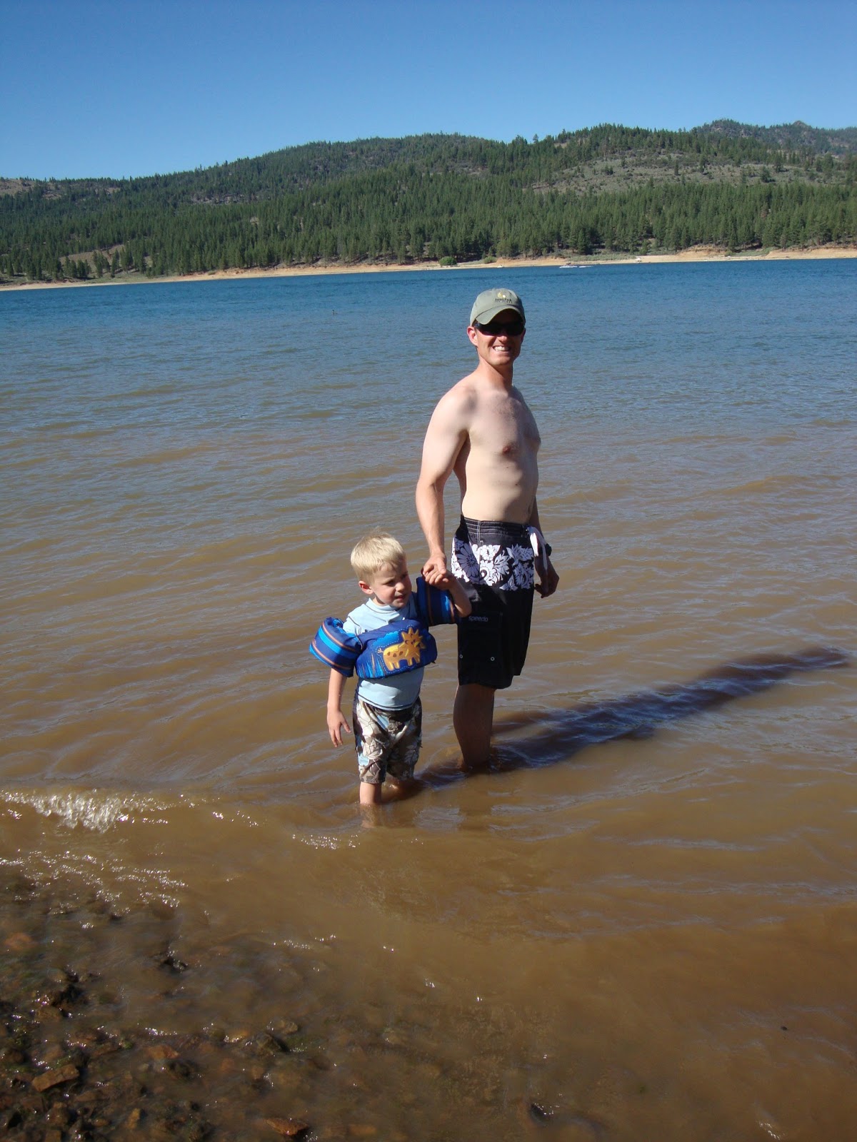 Delight in the Rain First Family Camp Out Frenchman's Lake