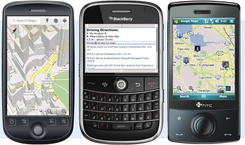 Java with Google maps api