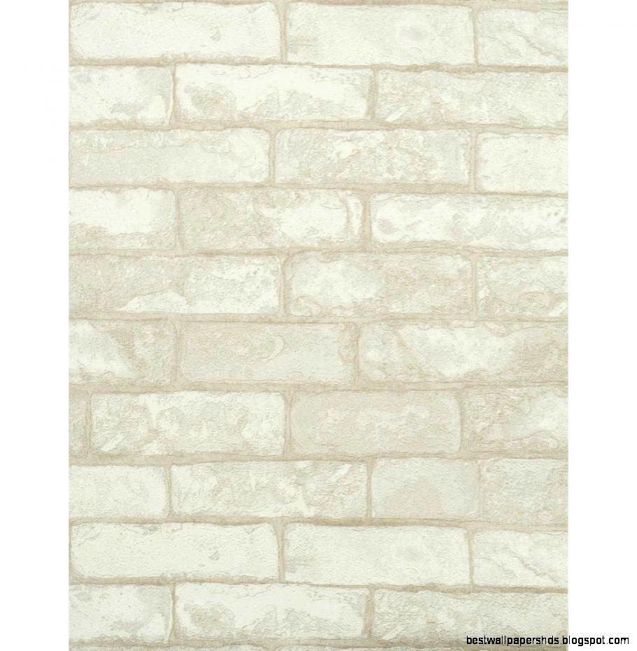 Modern Rustic Weathered Brick Wallpaper Vanilla White Modern Rustic Weathered Brick Wallpaper Vanilla White