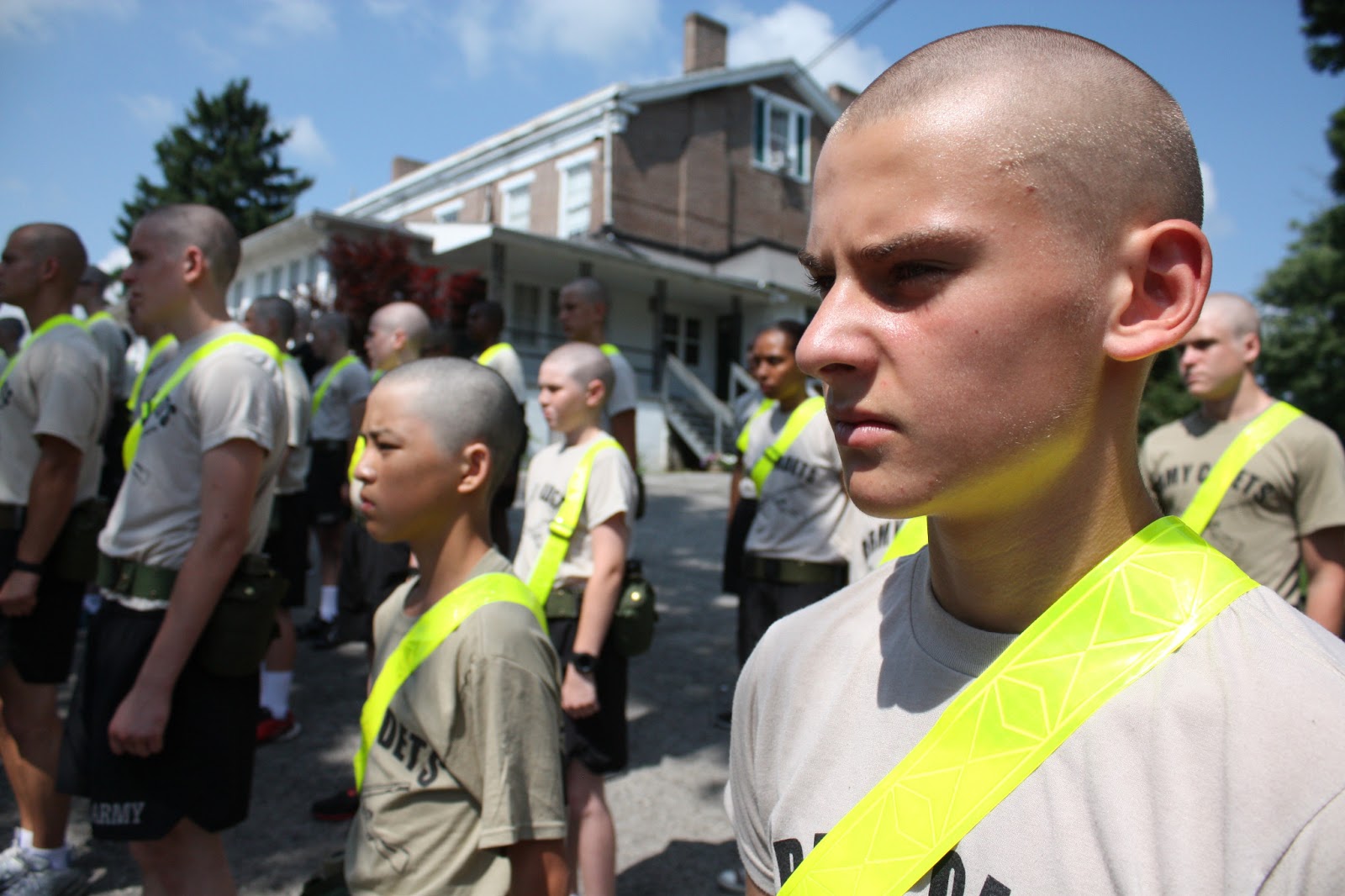 U.S. Army Cadet Corps Drill and Ceremony Practice
