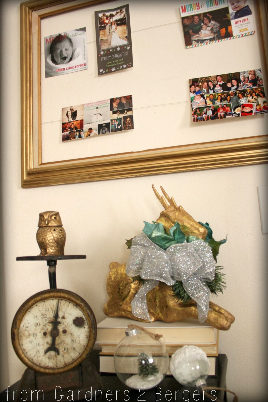 Cardinals anslagstavla from Gardners 2 Bergers: Framing your Christmas Cards