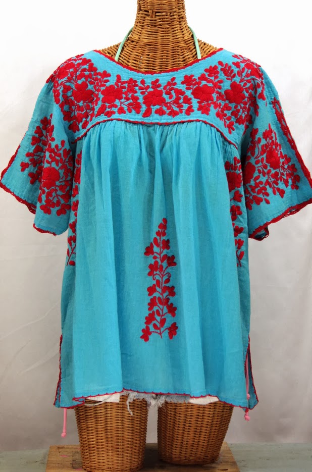 http://www.sirensirensiren.com/shop/new!-embroidered-peasant-tops/lijera-libre-xl-xxl/lijera-xl-vintage-mexican-peasant-blouse--aqua-red