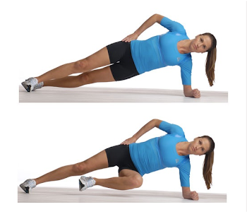 Killer Core Move: Side Plank w/ knee raise