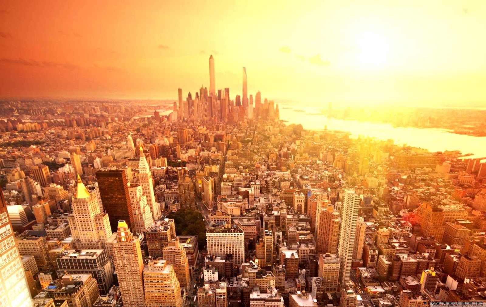 New York City Sunset New York City Sunset