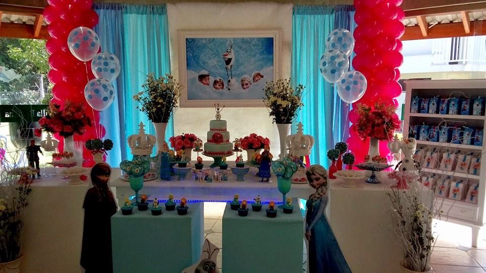 decoração frozen