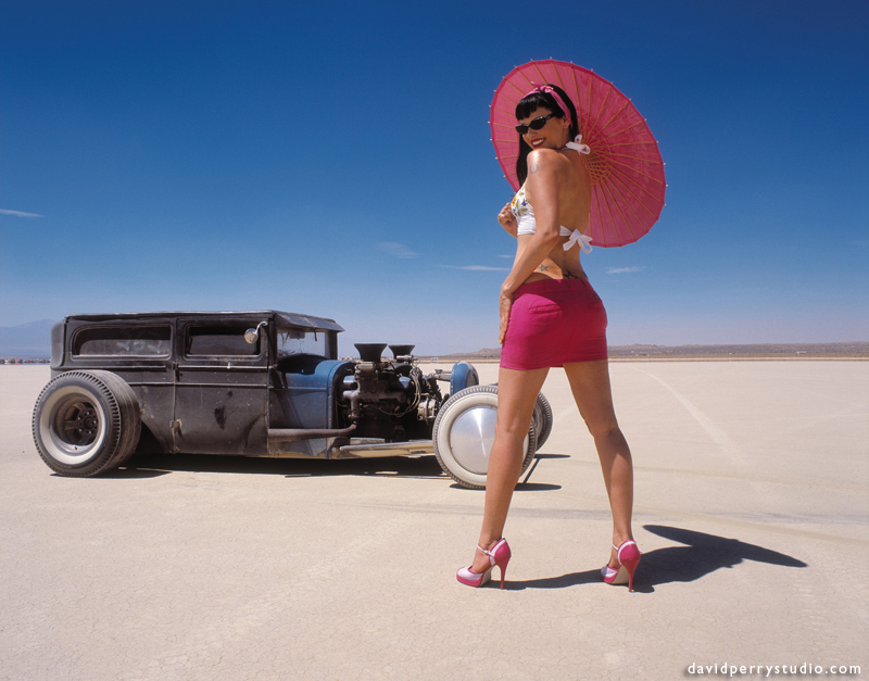 Hot Rod Bobbers Pinup