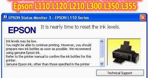 Pusat Modifikasi Printer Infus Cara Reset Manual