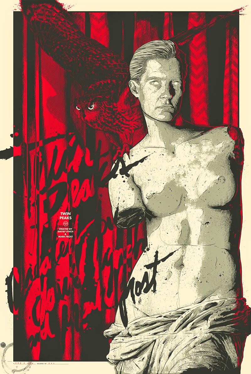 Inside The Rock Poster Frame Blog Matt Ryan Tobin Twin Peaks The Waiting Room Print