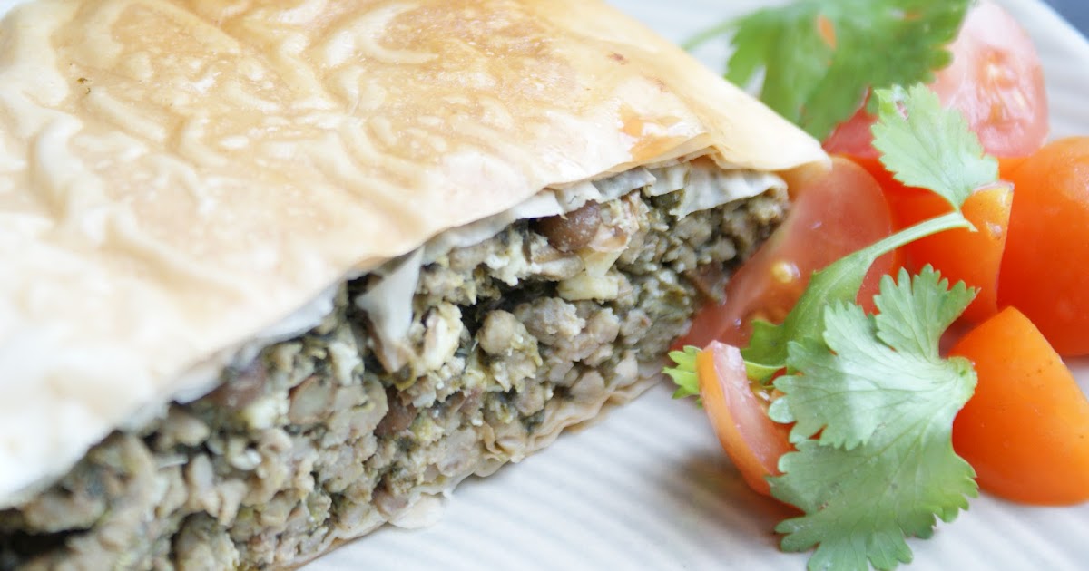 Blueberry Girl Lamb, Lentil and Spinach Pie