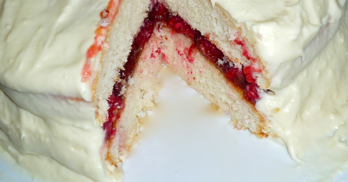 The Weekend Gourmet A Birthday Cake for My Hubby RaspberryChampagne