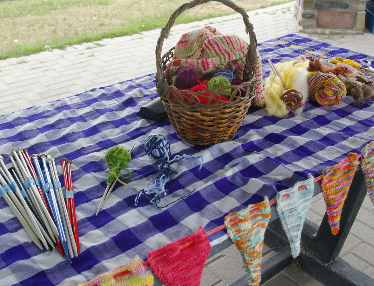 Beneath the Rowan Tree Knitting Club for Kids Summer Creativity in
