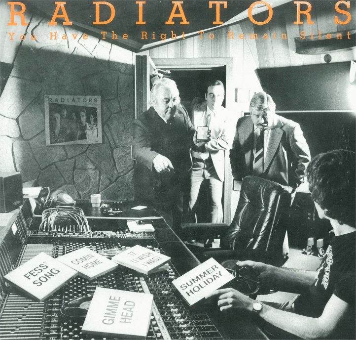 Rock On Vinyl The Radiators You Have The Right To Remain Silent